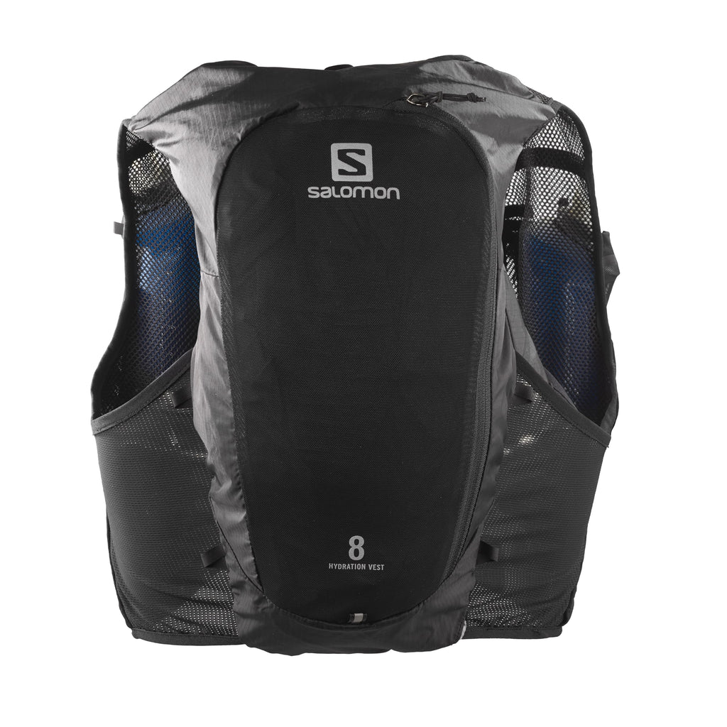 Salomon Adv Hydra Vest 8 – Unisex Trail Running Hydration Vest, Black