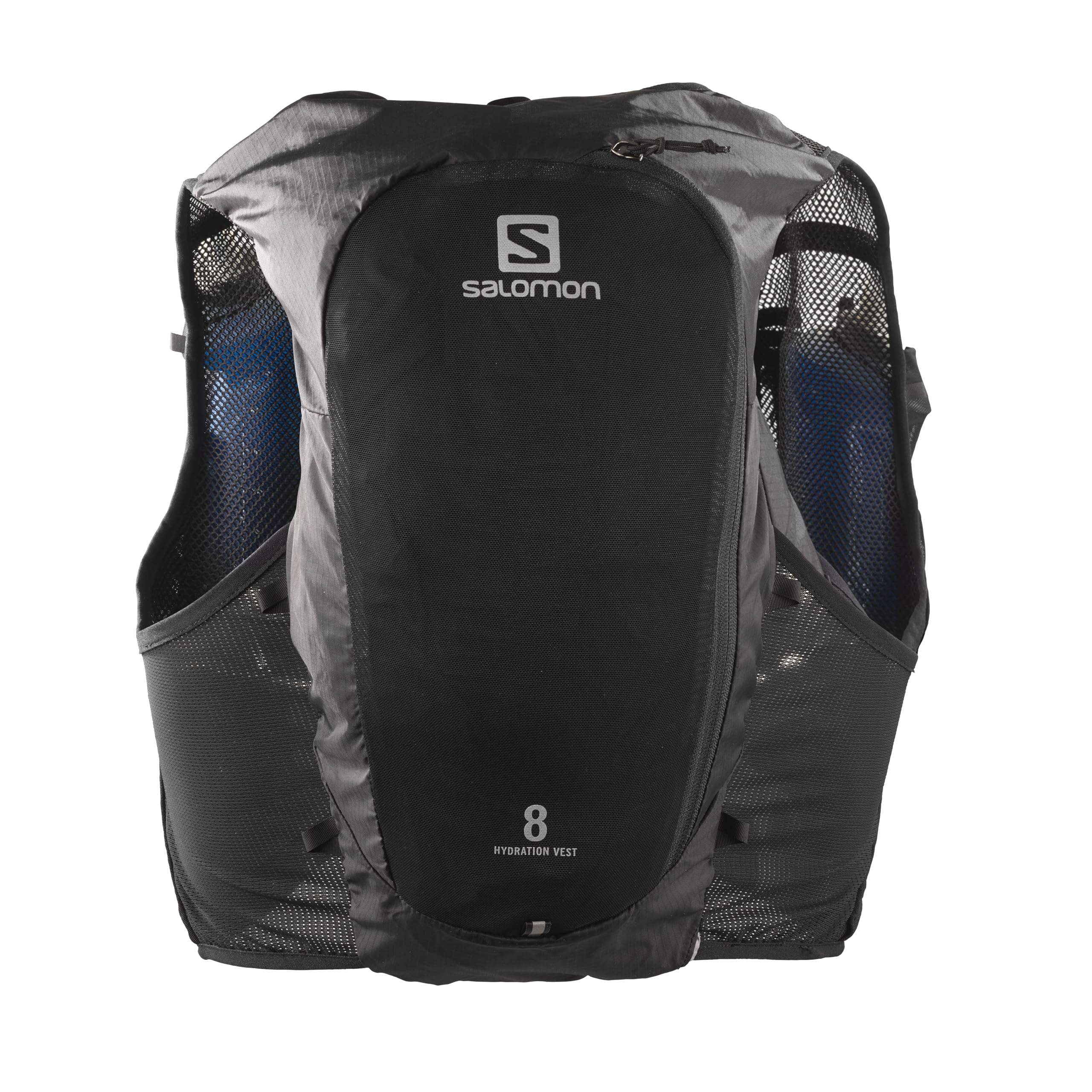 Salomon Adv Hydra Vest 8 – Unisex Trail Running Hydration Vest, Black