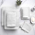 Welhome Madison 6-Piece Hygro Cotton Towel Set | Grey | Quick Dry