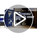 1500W Heated Clothes Airer – 2-Tier Foldable Anion Dryer