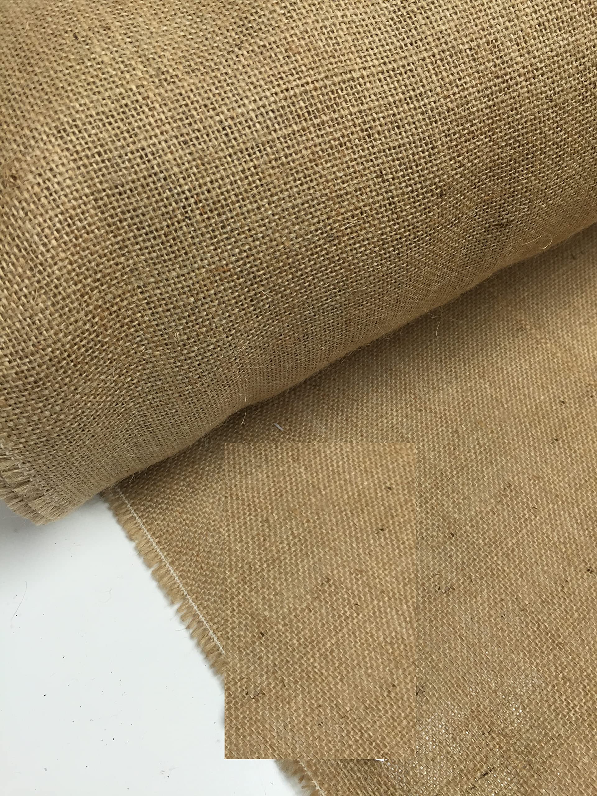 10oz Natural Hessian Jute Burlap Fabric - 3 Metre Pack