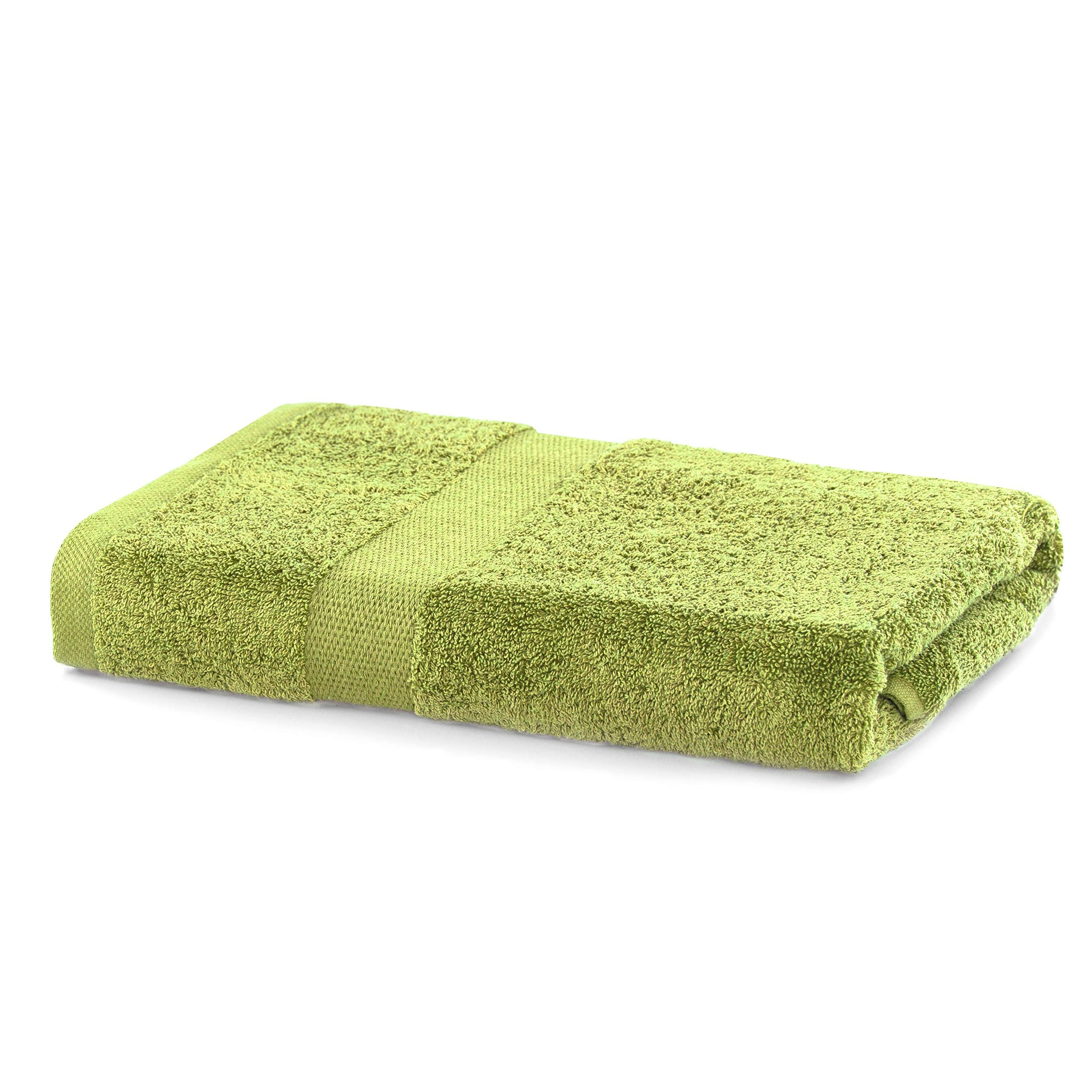 DecoKing Marina Bath Towel – 70x140 cm 100% Cotton 525g/m² Seladon Green