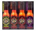 Psycho Juice Mini Hot Sauce Gift Set – 4 Pack Gourmet Chilli Sauces