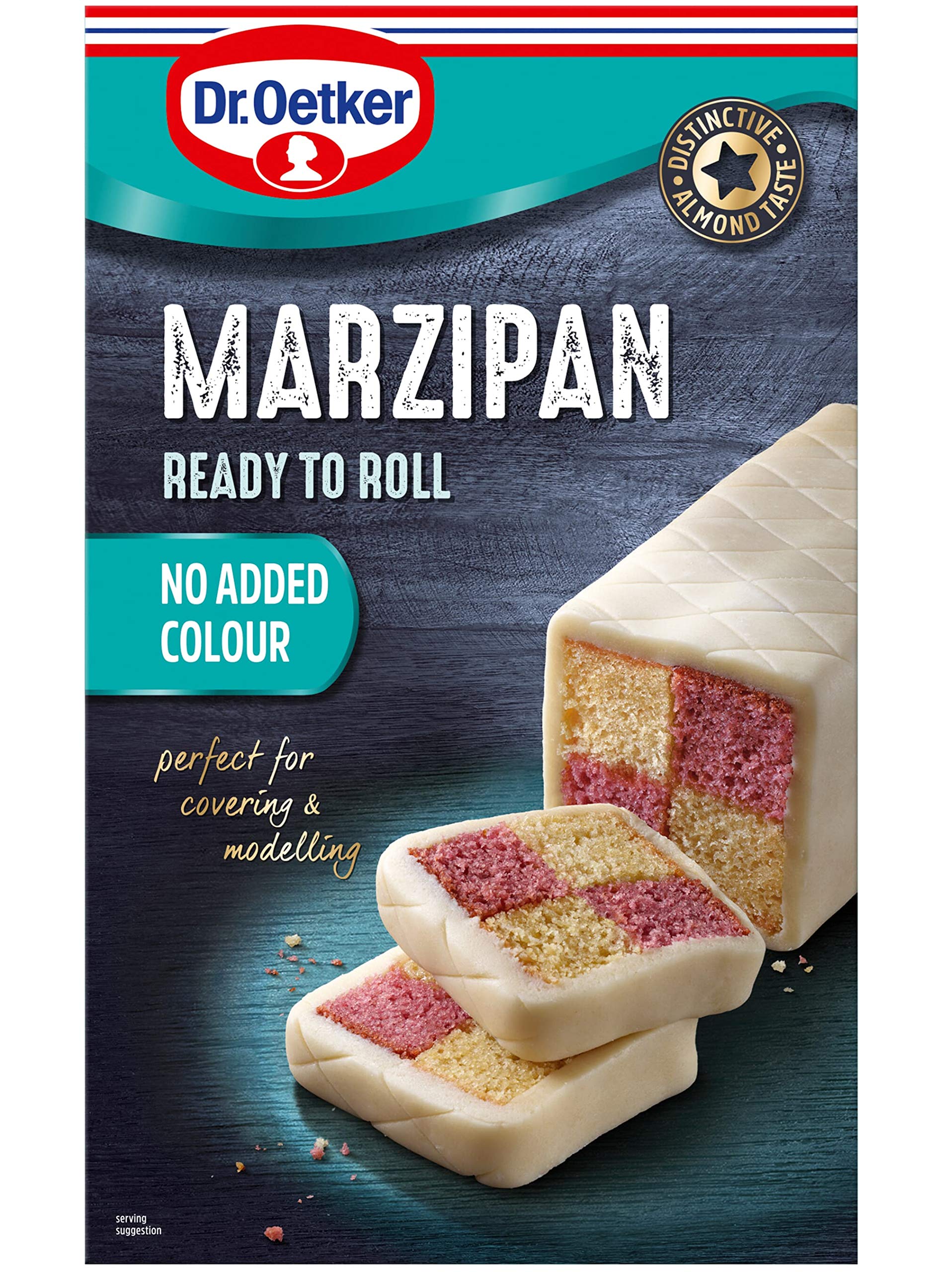 Dr. Oetker Ready to Roll Marzipan – 1kg Almond Paste for Cake Decorating