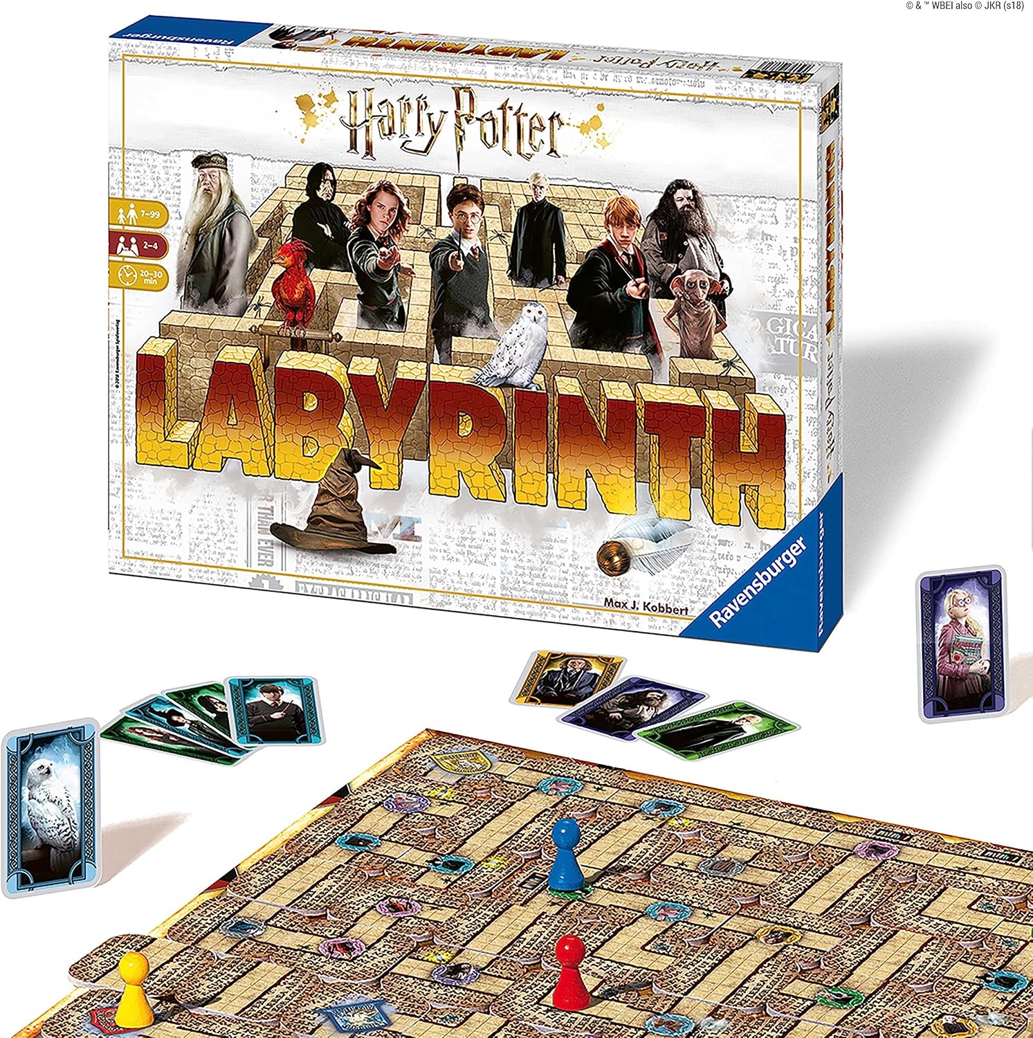 Ravensburger Harry Potter Labyrinth Board Game - Family Strategy Game