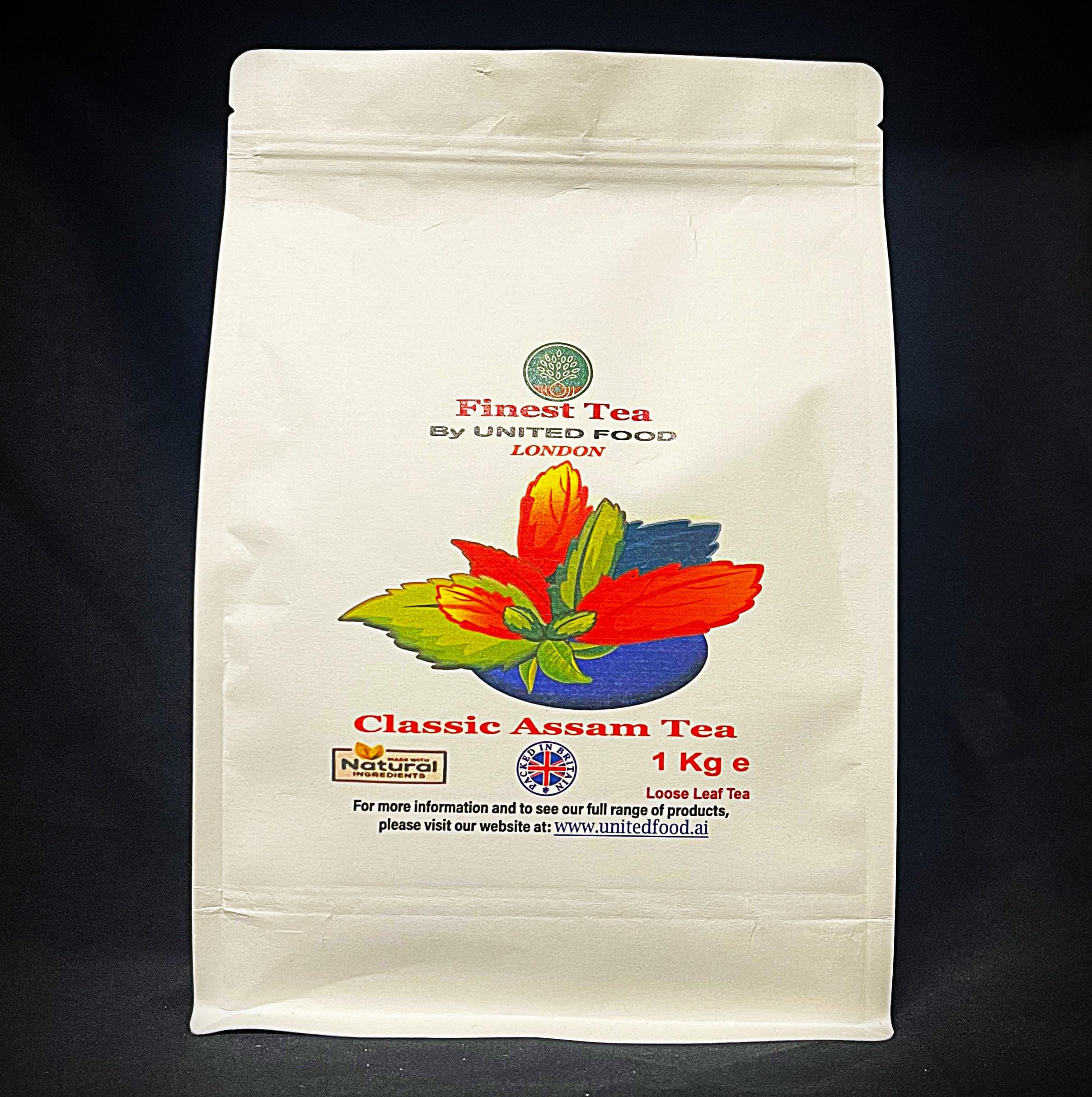 Assam Classic Loose Leaf Black Tea - Robust & Malty - 1kg