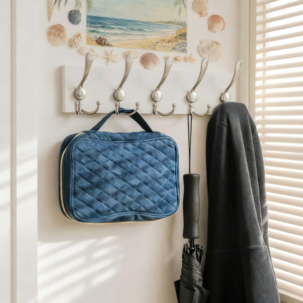 SKOLOO Creations White Solid Wood Wall Mounted Coat Rack, 5 Hooks, 16-7/8" Long - Kitchen, Mudroom, Entryway, Bathroom - Includes Mounting Hardware - image 2