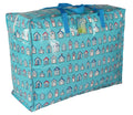 Extra Large Storage Bags, 65 ltr, Blue Beach huts - image 1
