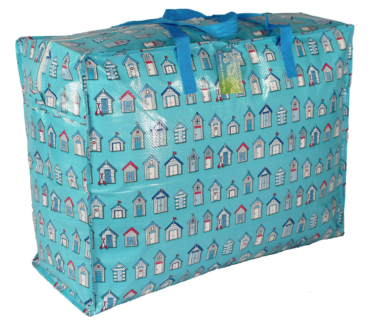 Extra Large Storage Bags, 65 ltr, Blue Beach huts - image 1