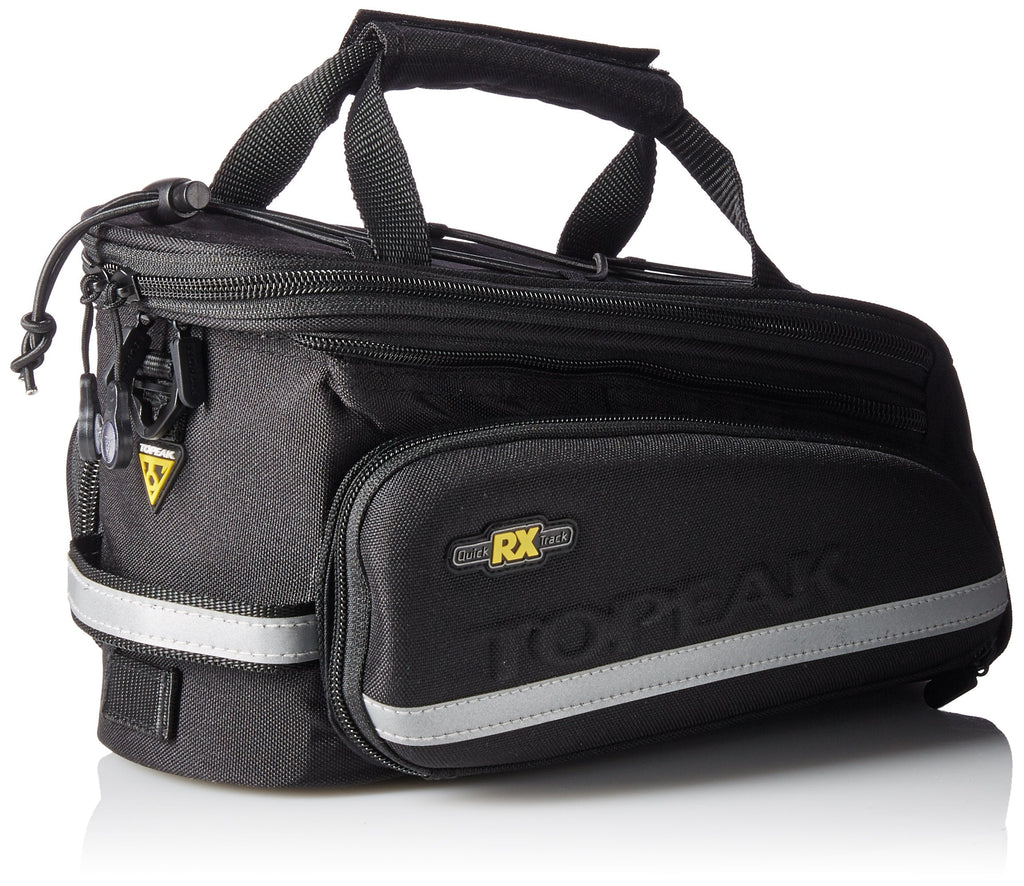 Topeak RX DXP Trunk Bag – 7.3L Expandable Panniers for Road Bikes