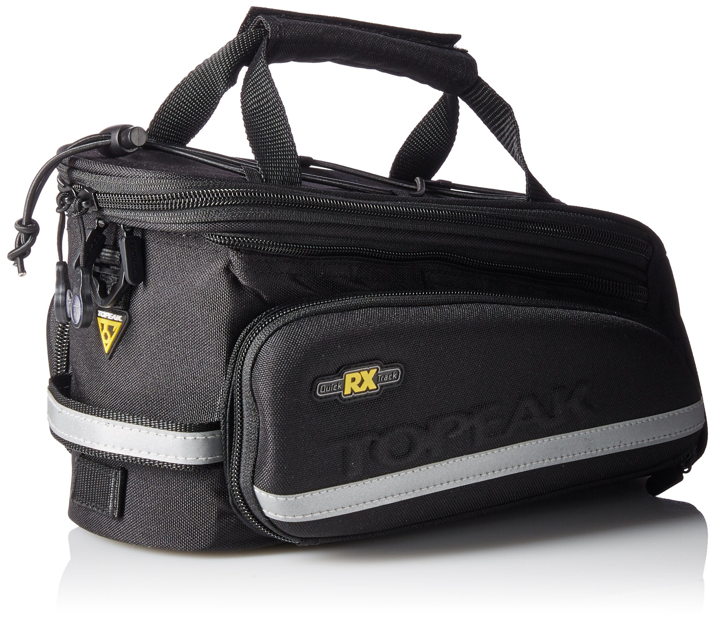 Topeak RX DXP Trunk Bag – 7.3L Expandable Panniers for Road Bikes