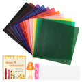100% Natural Beeswax Candle Making Kit – 12 Colors with Wicks