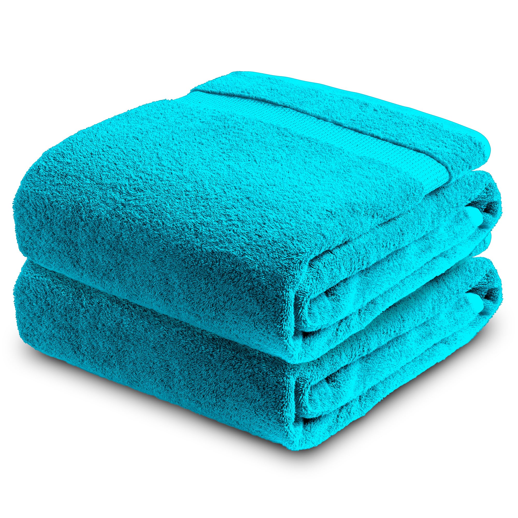 Towelogy Extra Large Bath Towels | 100% Egyptian Cotton Spa Sheets - 2 Pack