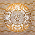 MOMOMUS Sandfree Extra Large Beach Towel – Mandala XXL Brown 210x230cm