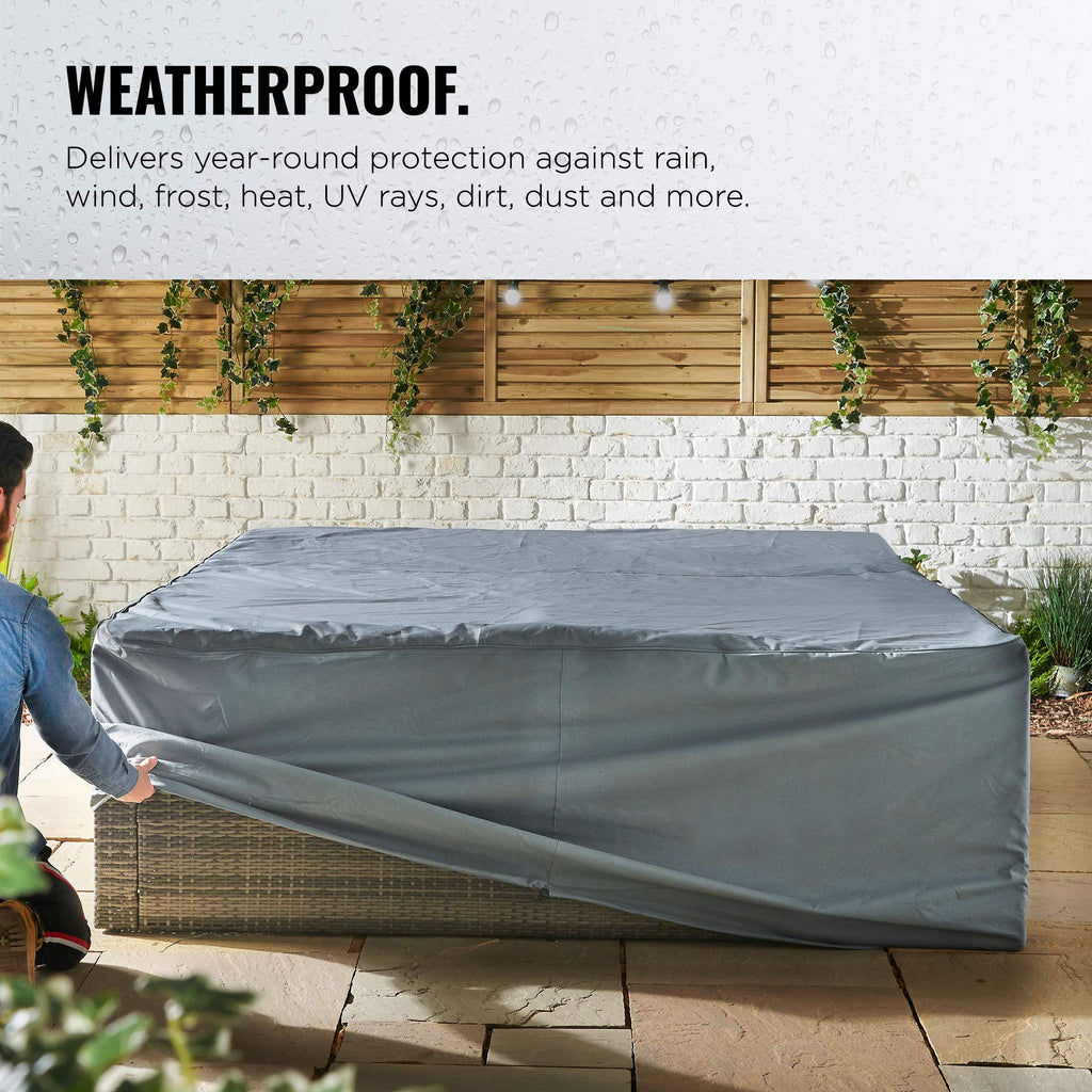 VonHaus Waterproof Garden Furniture Set Cover – Heavy Duty 420D Oxford Fabric