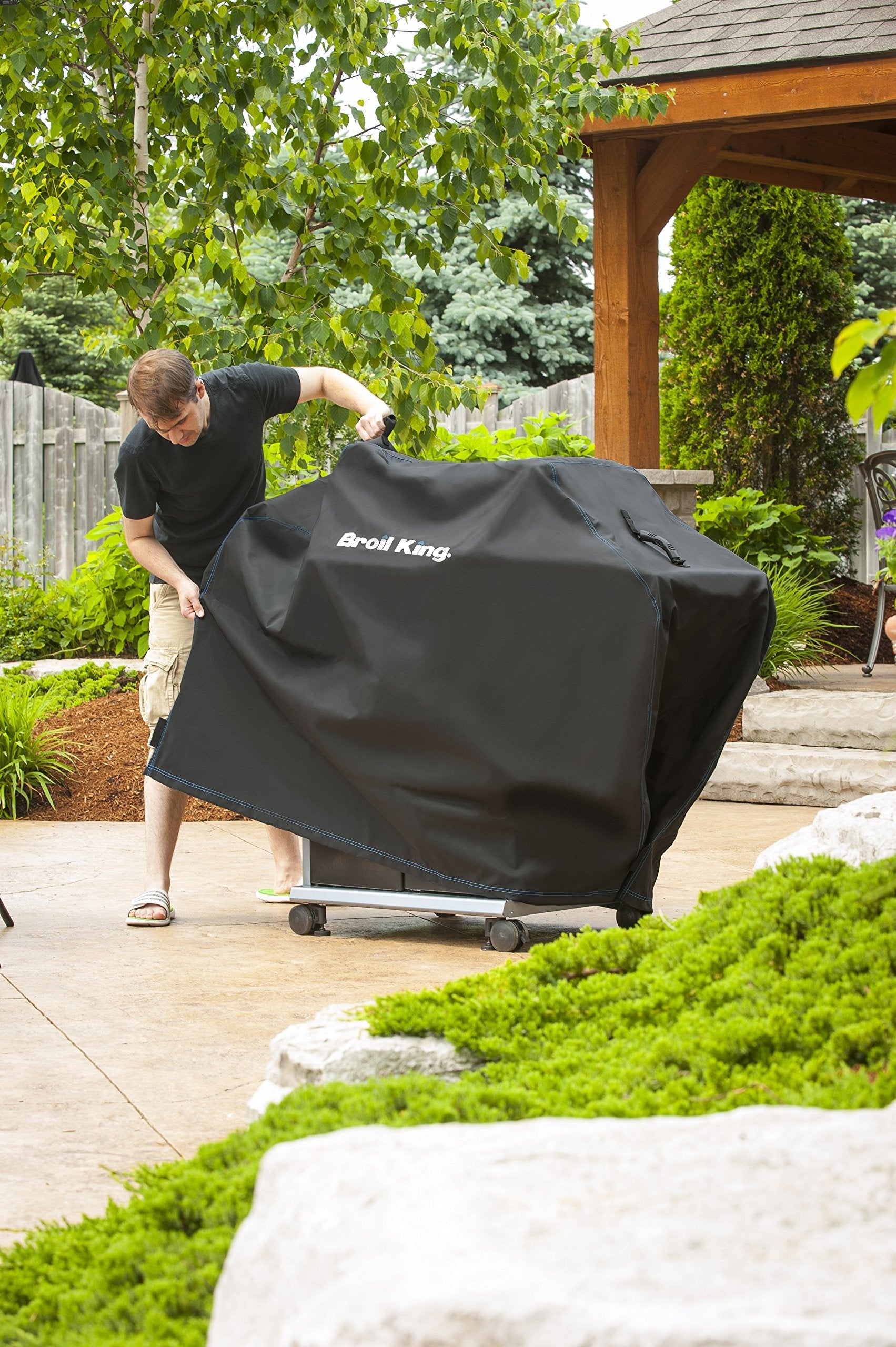 Broil King Grill Cover – Heavy Duty PVC for Regal & Imperial 590