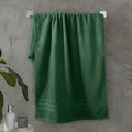 Catherine Lansfield Zero Twist Cotton Bath Towel - Dark Green 500gsm