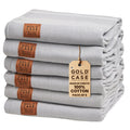 Gold CASE Lycia Turkish Beach Towel Set of 6 - 100% Cotton Sand Free
