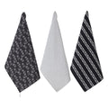 Penguin Home Recycled Cotton Tea Towels - Set of 3 Kitchen Dish Towels