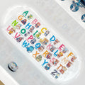 BOPPIE Kids Non-Slip Bath Mat | Extra Large 35x16in Sea Animal Collection