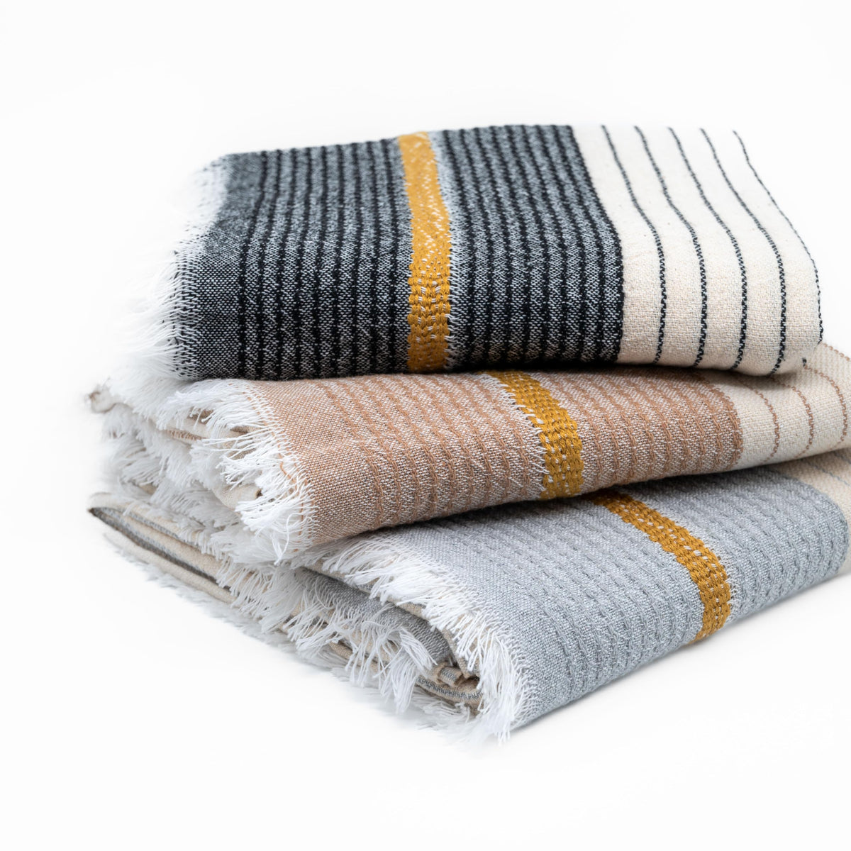 BERCA HOME Olympos Turkish Beach Towel – 100% Cotton Peshtemal Hammam & Bath Towel – Lightweight, Quick Dry, Sand Free – 90 × 190 cm - image 1