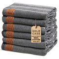 Turkish Beach Towel Set of 6 | 100% Cotton XXL Oversized Pestemal