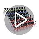 BTremary 6-Tier Acrylic Nail Polish Display Rack | 96 Bottle Storage Stand