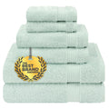 Cotton Paradise 6-Piece Turkish Cotton Towel Set | 600 GSM Mint