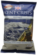 Kent Crisps Sea Salt Potato Chips – Gluten Free Snack Pack (10 x 150g)