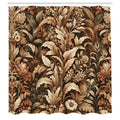 Abakuhaus Brown Shower Curtain – Waterproof Turkish Fabric – 175 x 200 cm