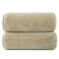 Polyte Microfiber Bath Towels – Oversize Quick Dry Terry Twist, 2 Pack