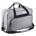 WENLISELL 18-Inch Sewing Machine Tote Bag | Grey Oxford Travel Case