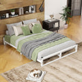 VECOCHO King Size Metal Platform Bed Frame | 6 Inch Low Profile Base