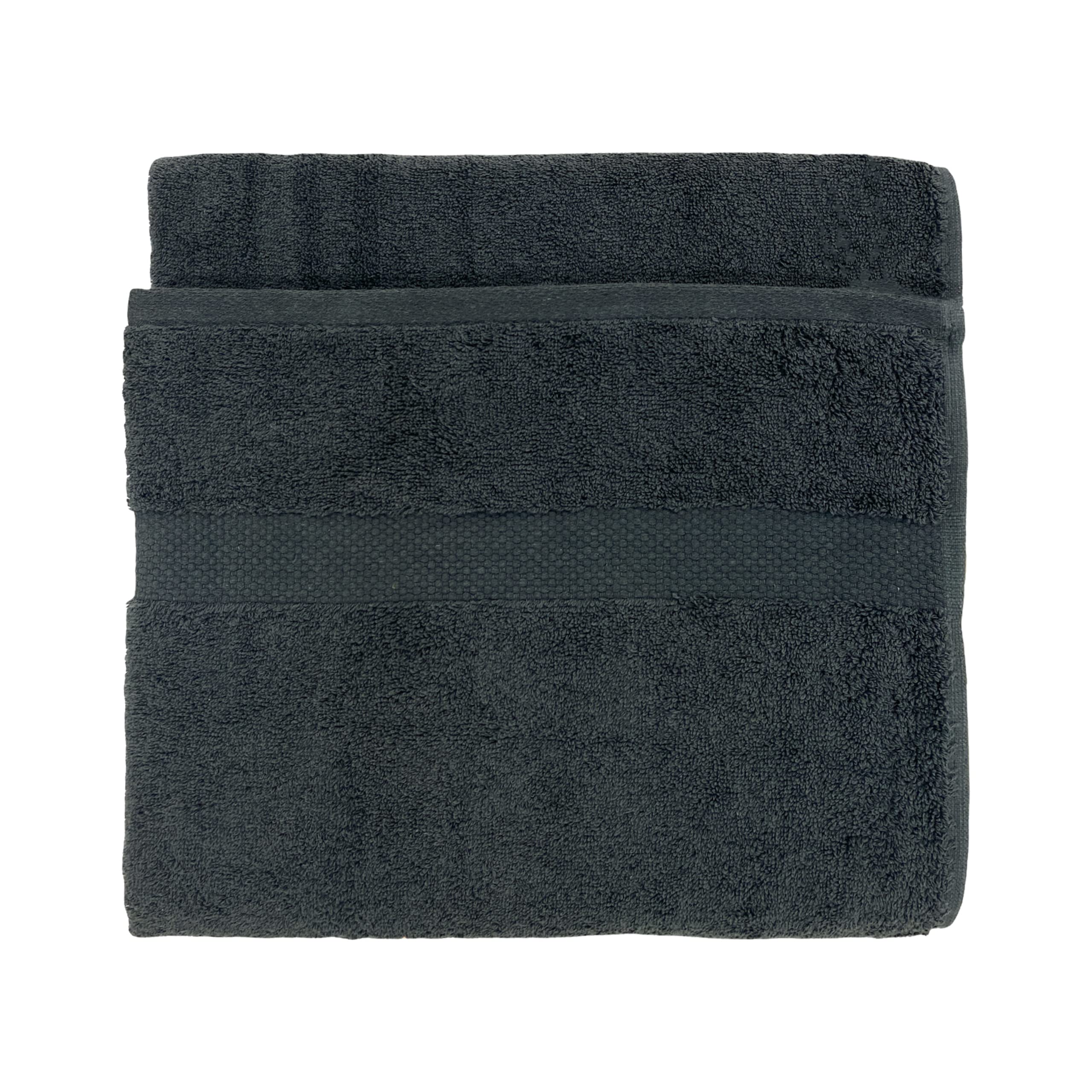 furn. Loft Bath Towel – 100% Cotton 650gsm Heavyweight – Slate