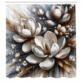 Abakuhaus Magnolia Petals Shower Curtain | Waterproof Fabric, 175 x 200 cm
