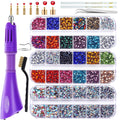 BLINGINBOX Hotfix Rhinestone Applicator Kit | Bedazzler Tool with 6000 Crystals