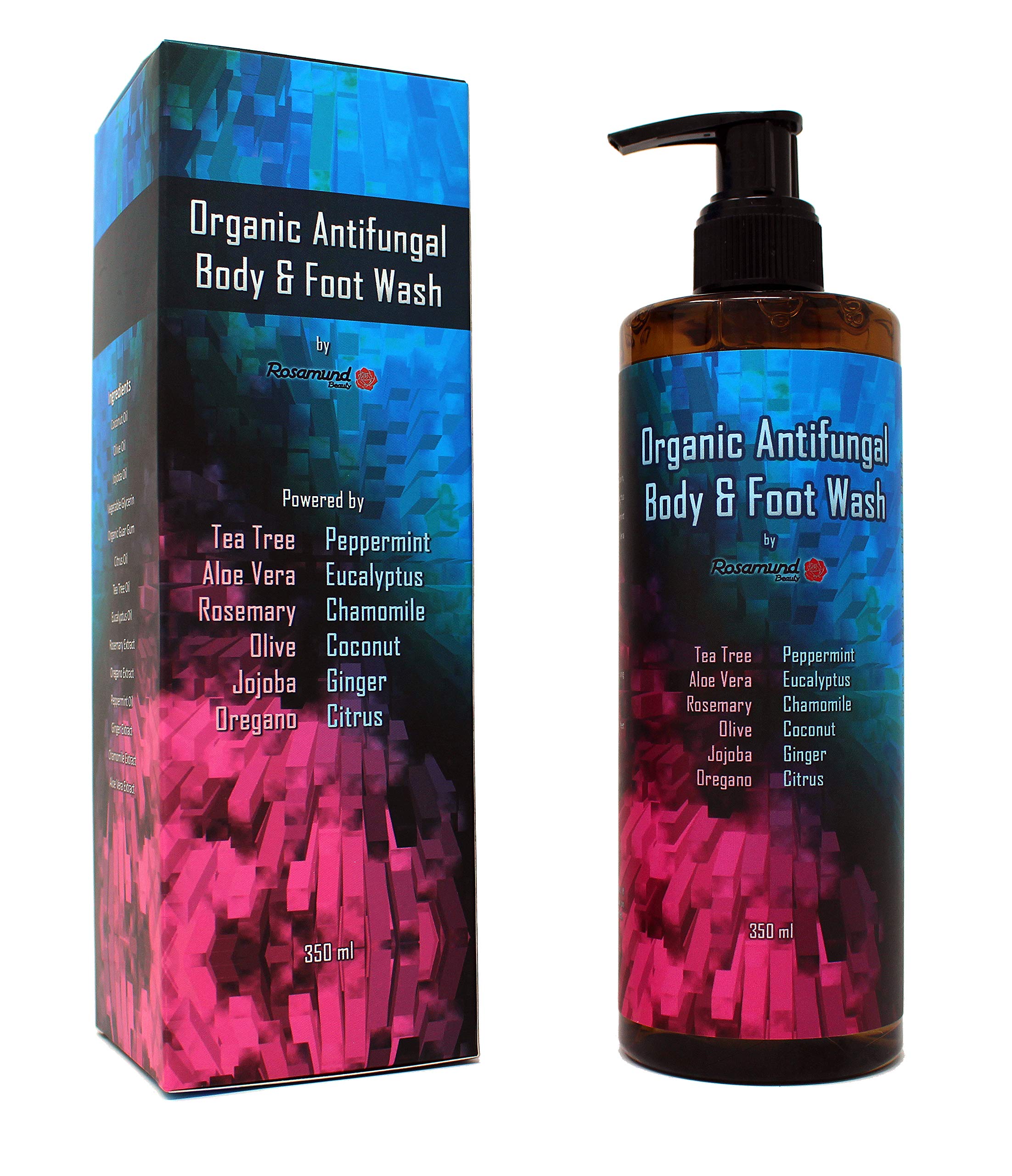 Organic Tea Tree Antifungal Body & Foot Wash - 350ml