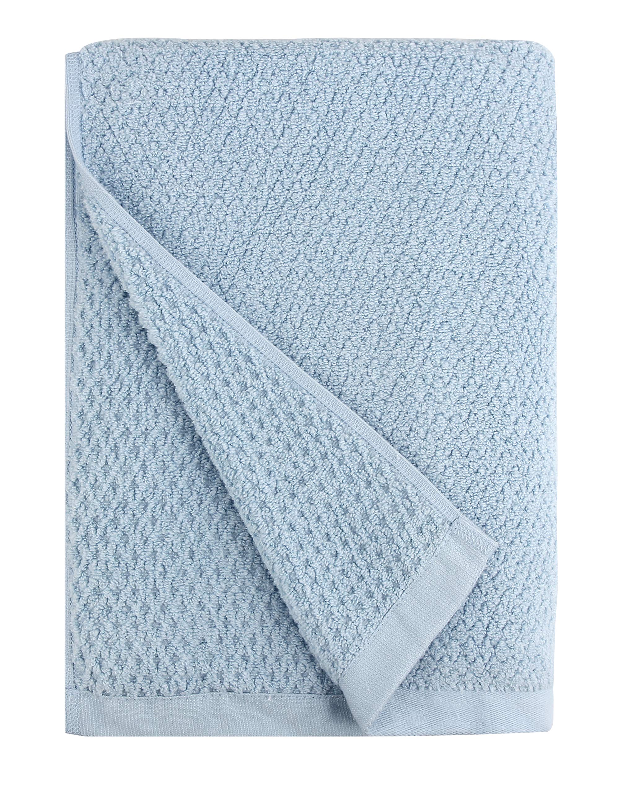 Everplush Diamond Jacquard Quick Dry Bath Towel - Cotton Microfiber