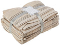 Rapport Home 6-Piece Luxury Combed Cotton Towel Bale Set – Taupe
