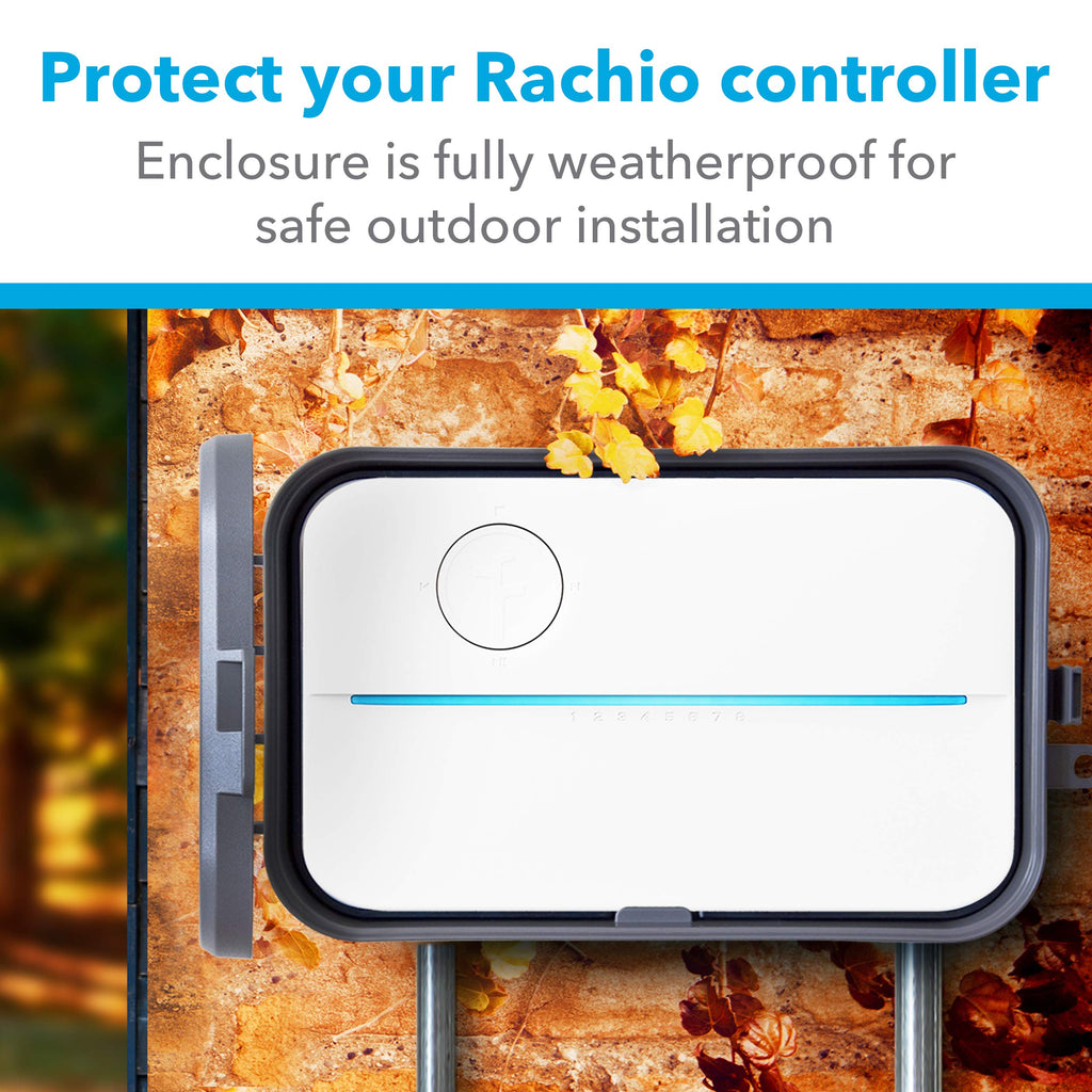 Rachio Weatherproof Outdoor Enclosure for Smart Sprinkler Controllers