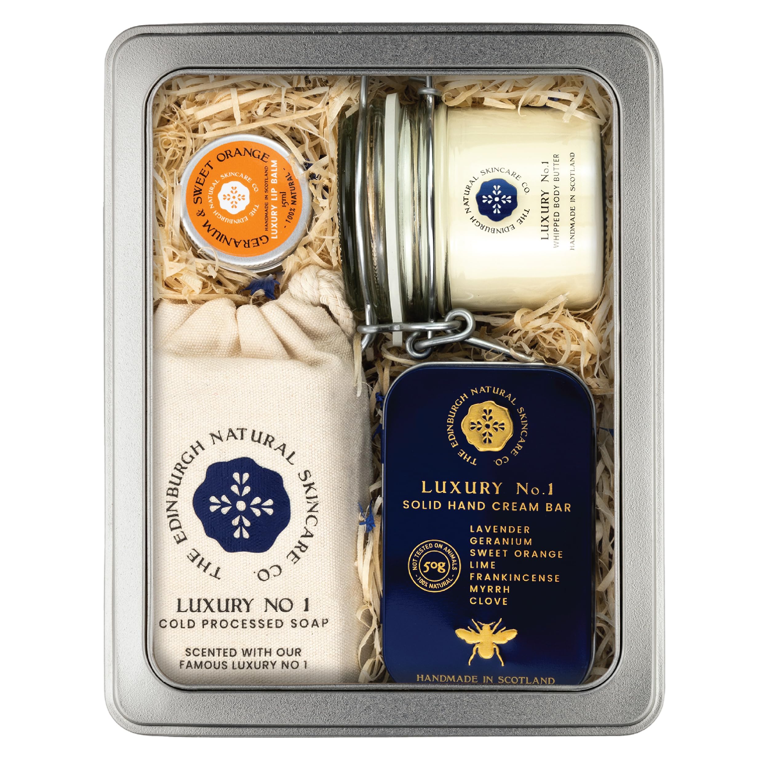 Jolof Store Luxury No. 1 Natural Skincare Gift Box with Body Butter