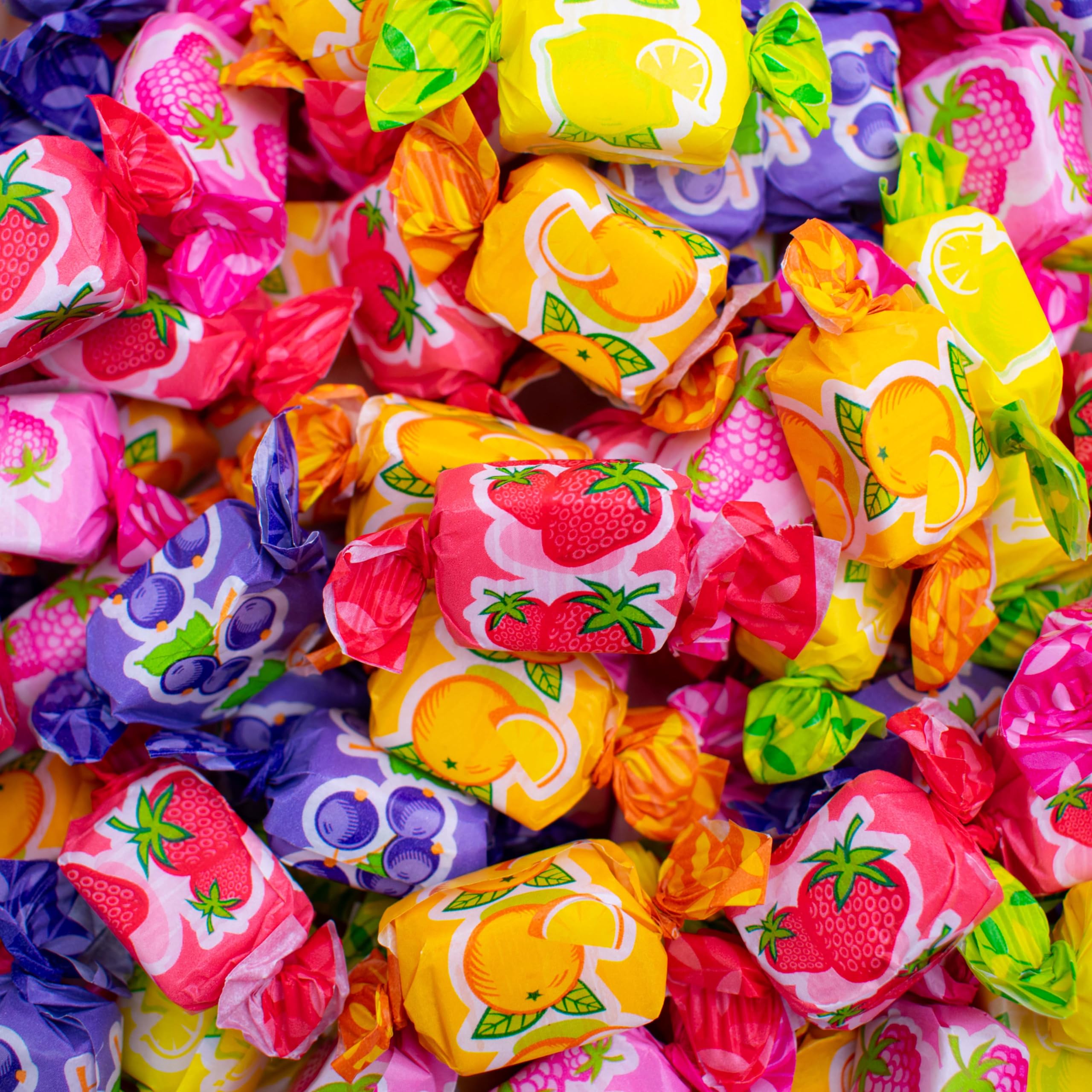 Jolof Store Fruit Chews Sweets – 1kg Bulk Bag Assorted Pick and Mix