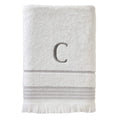 SKL Home Bath Towel, C, Cotton, White, 28x54