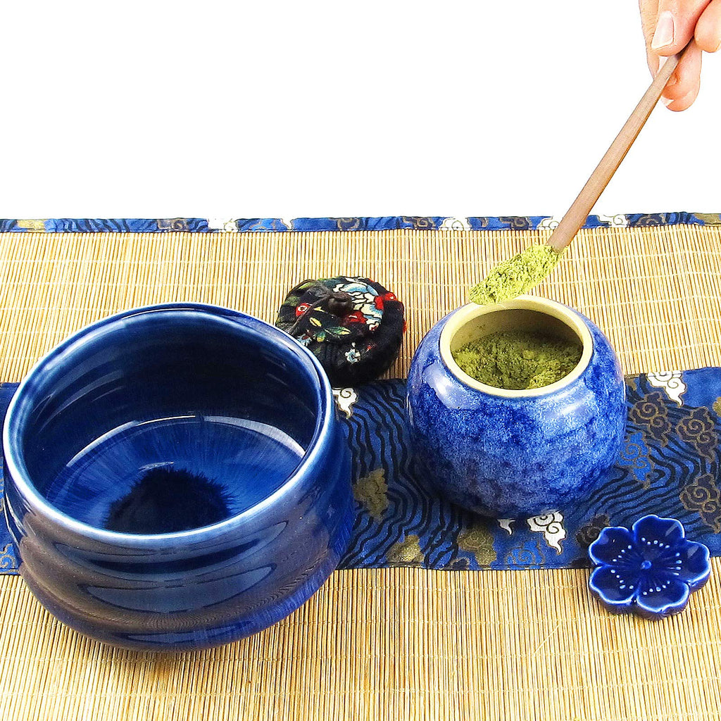 Artcome 12-Piece Japanese Matcha Tea Set - Bamboo Whisk and Bowl Kit