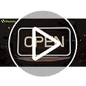 Jolof Store LED Neon Open Sign | 10-Level Dimmable USB Light for Business
