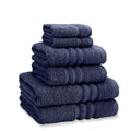 Catherine Lansfield 6 Piece Zero Twist Cotton Towel Bale Set – Navy