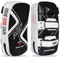 AQF Maya Hide Leather Curved Thai Kick Pads – MMA Strike Shield
