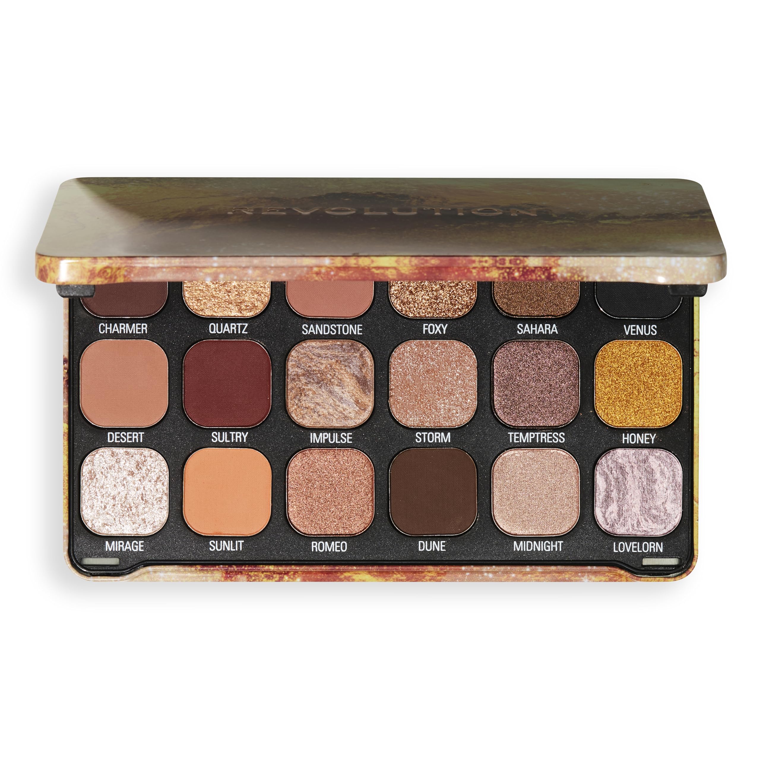 Revolution Beauty Forever Flawless Eyeshadow Palette - Bronze Temptation
