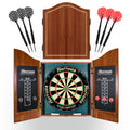 Harrows Pro's Choice Dartboard Set | Rosewood Cabinet with 6 Darts