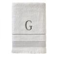 SKL Home Bath Towel, G, Cotton, White, 28x54 - image 1